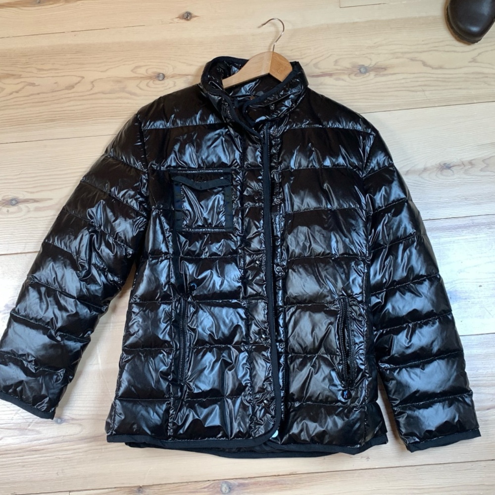 Moncler Women's Black Puffer Jacket -  Size 4